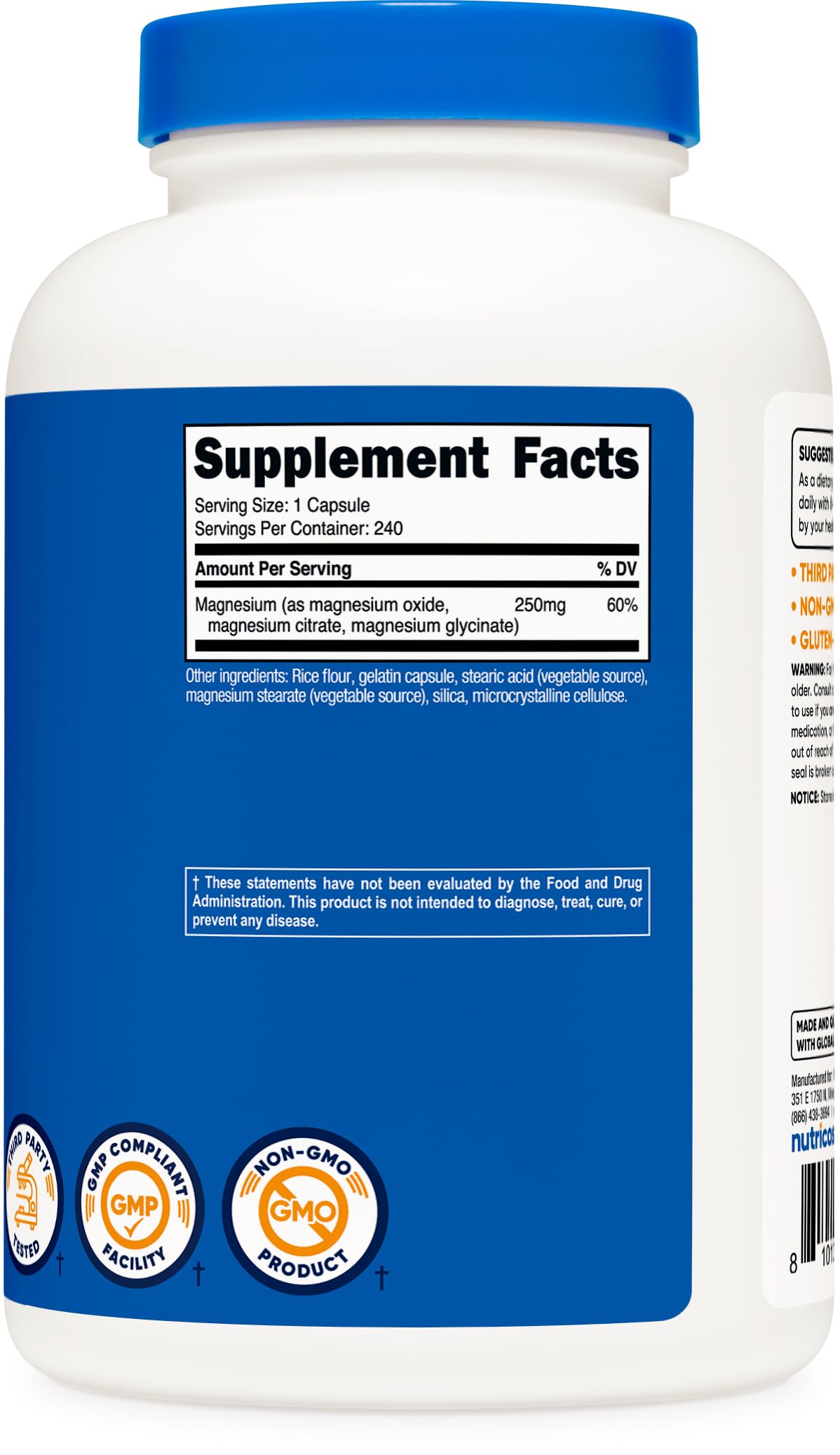 Independent lab test results document verifying product purity and potency.