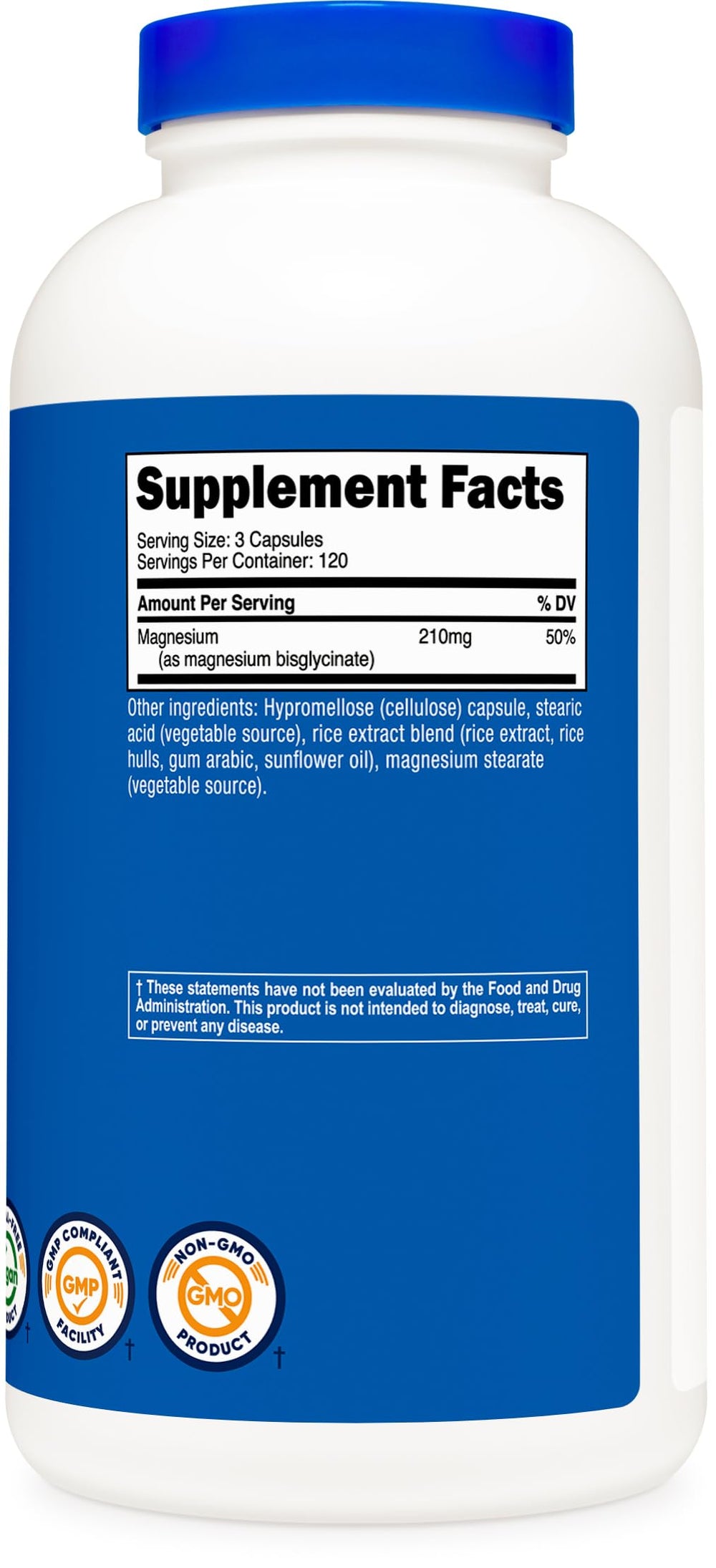 Nutricost third-party testing label signaling product integrity
