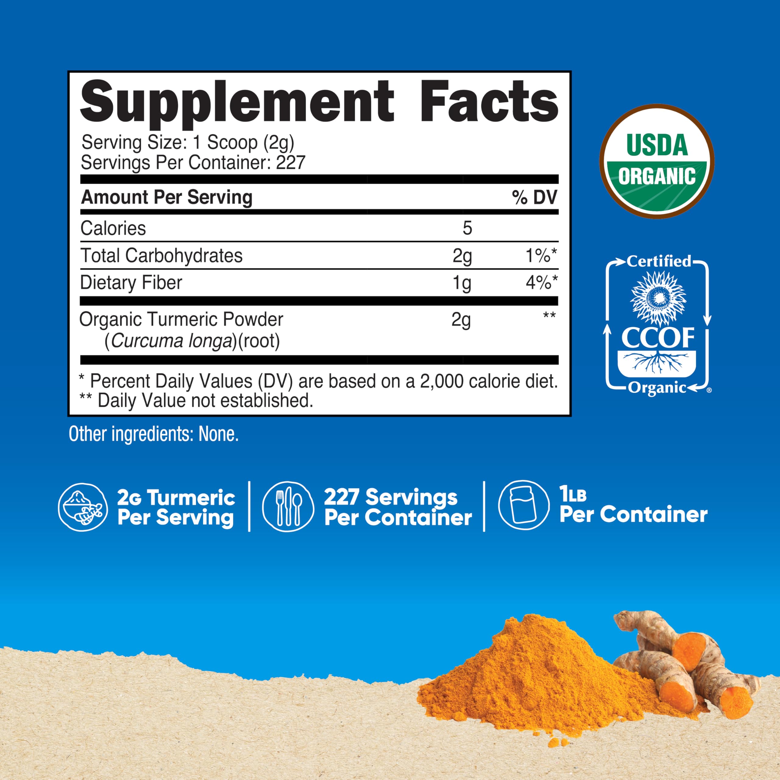 Nutricost turmeric powder for cooking and baking