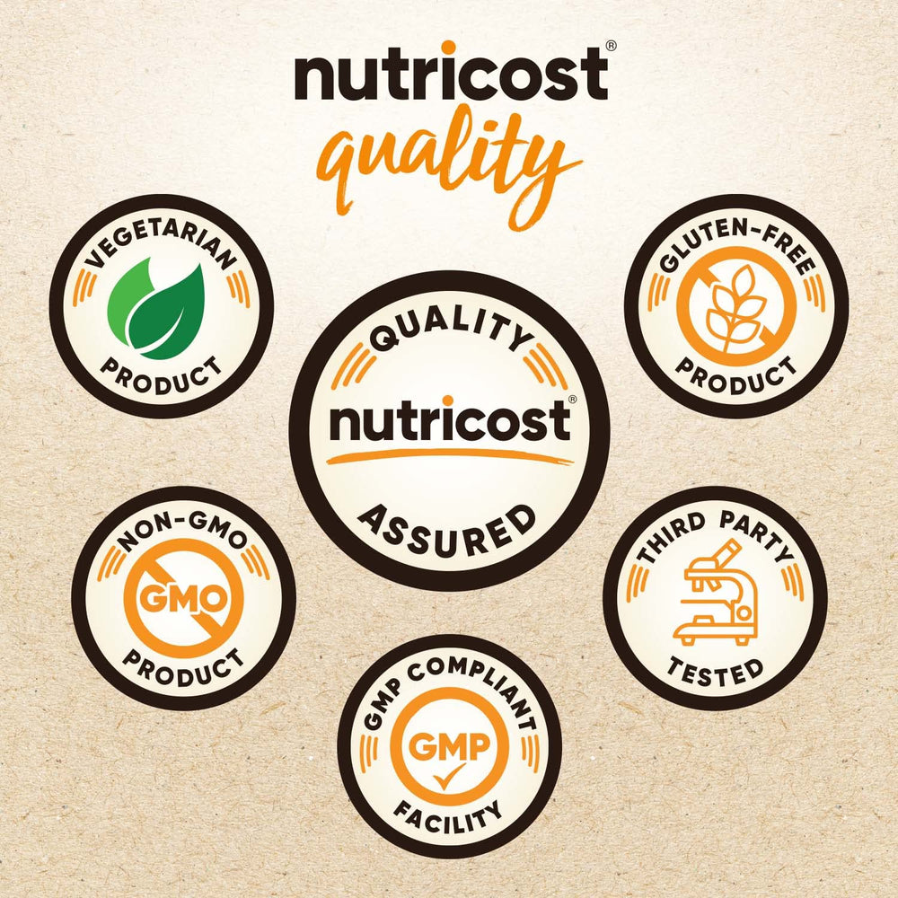 Nutricost turmeric powder added to smoothies for color and flavor