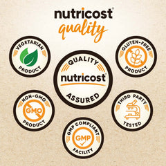 Nutricost turmeric powder added to smoothies for color and flavor