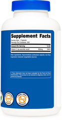 Nutricost Vitamin C packaging with ISO testing and quality standards