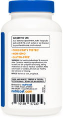 Nutricost Vitamin D2 third-party tested for quality and reliability