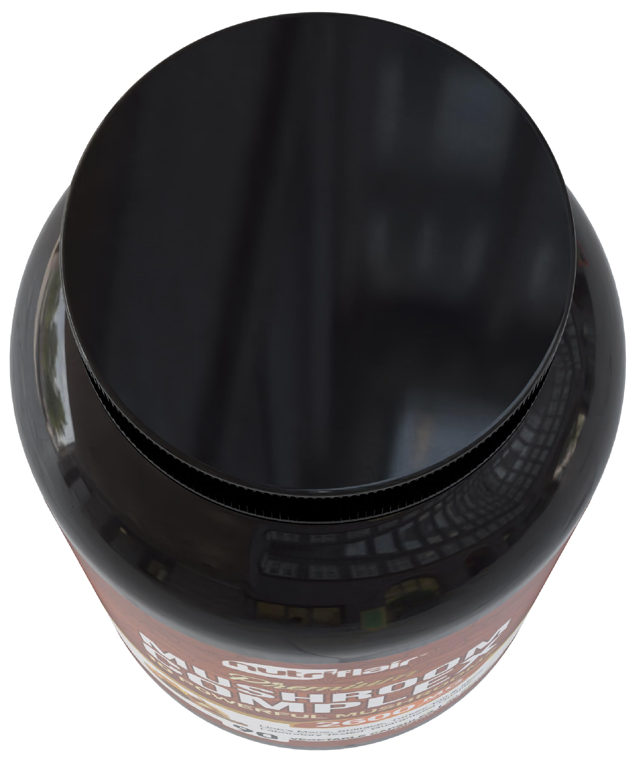 NutriFlair glass bottle packaging with label.