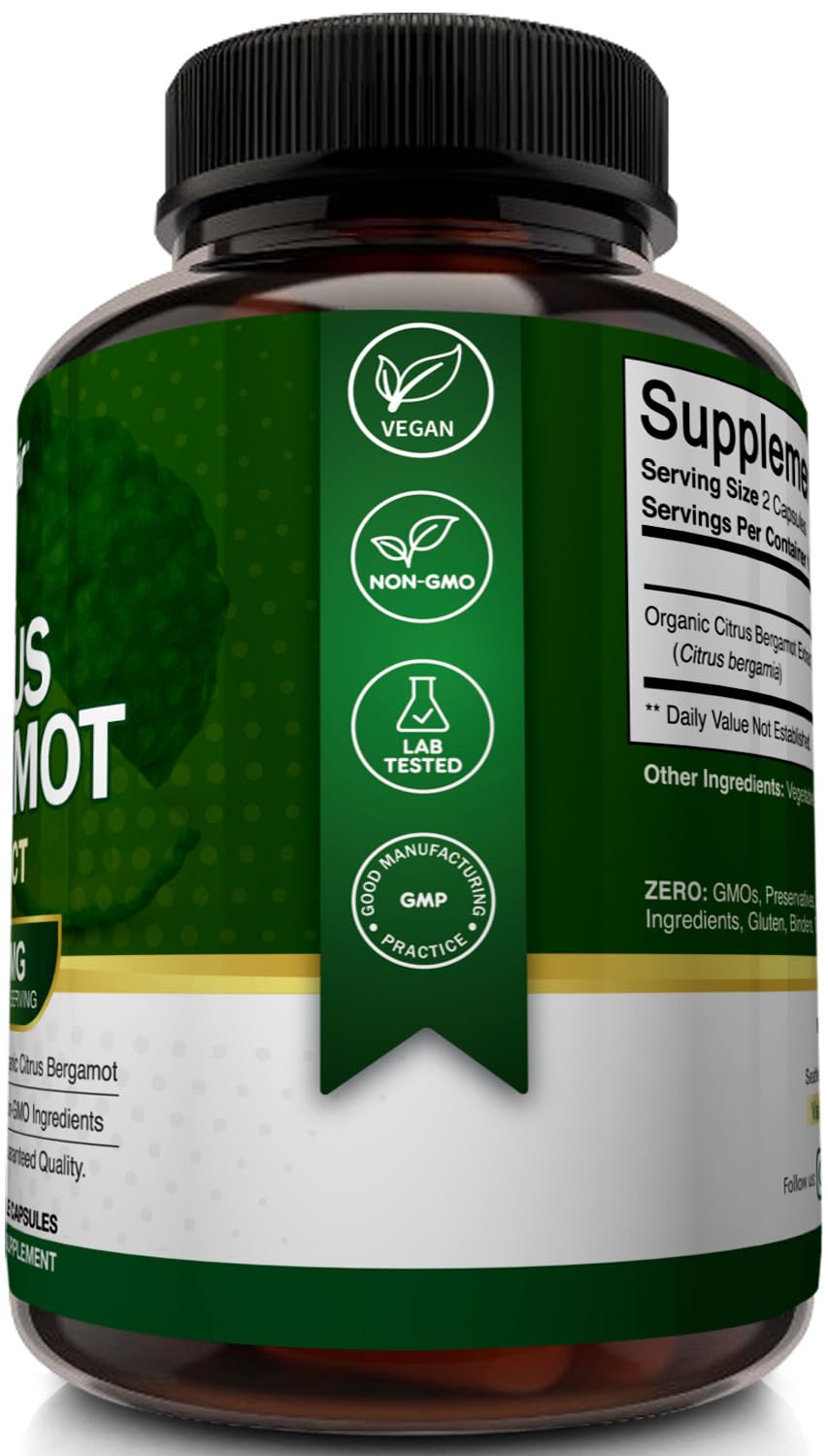 NutriFlair bergamot manufacturing facility with GMP standards.