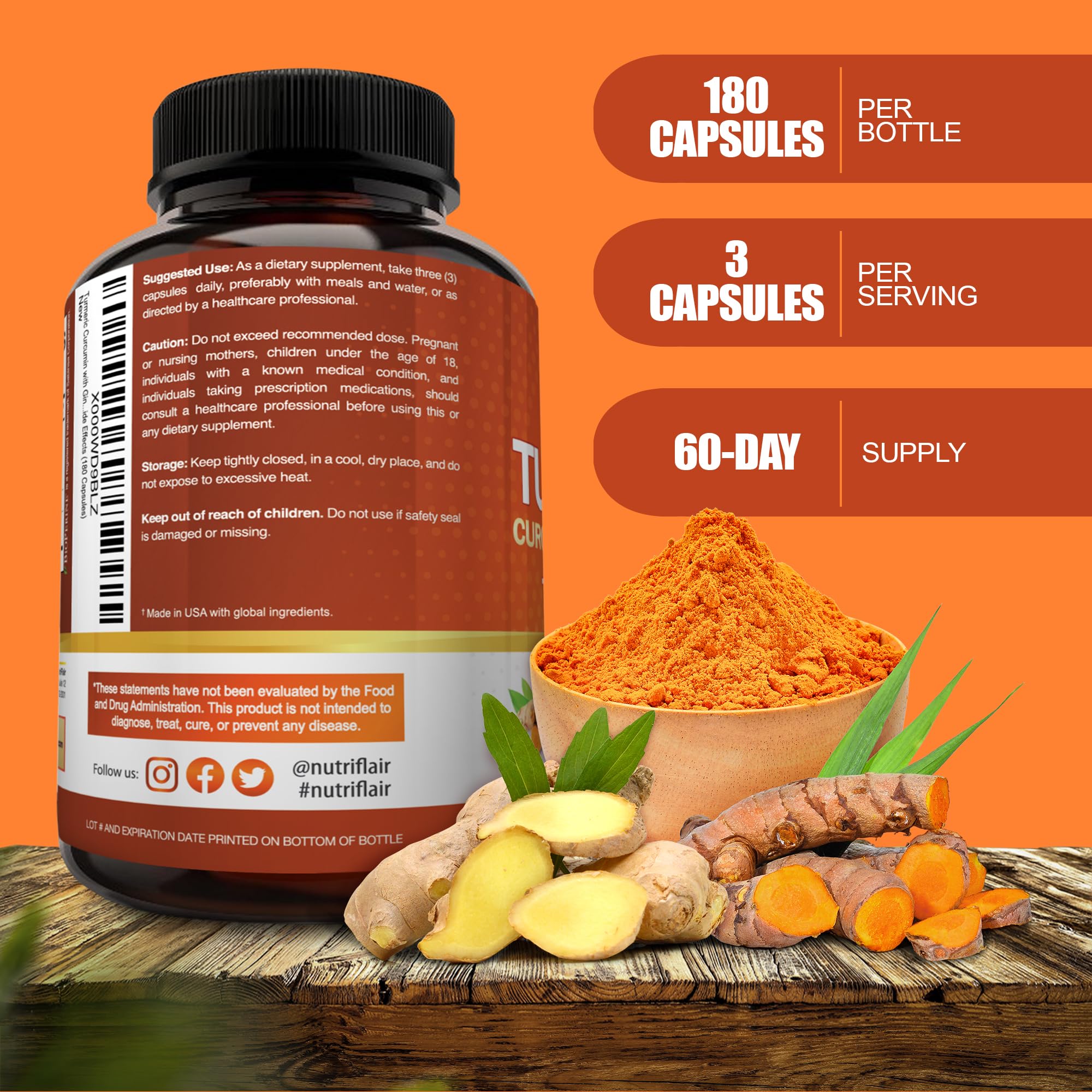 NutriFlair BioPerine black pepper ingredient close‑up highlighting absorption focus.