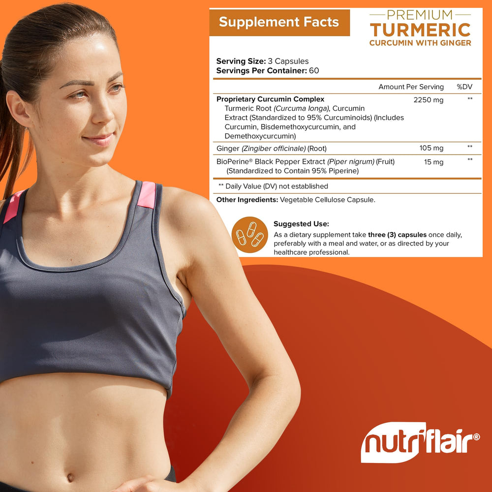 NutriFlair serving illustration suggesting an easy daily wellness routine.