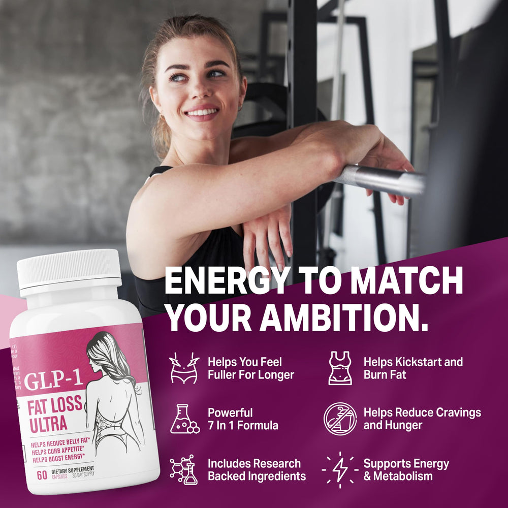 Nutrimend IQ GLP-1 Fat Loss Ultra label emphasizes quality and safety.