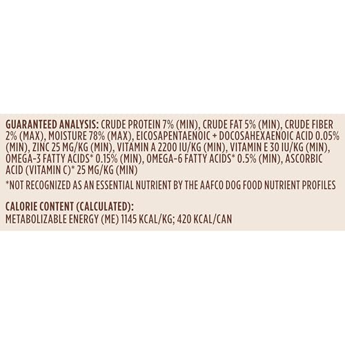 Nutrish adult dog meals ready to serve with pate texture