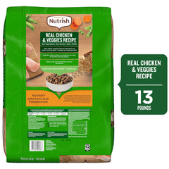 Nutrish Rachael Ray packaging highlights real chicken as the #1 ingredient.