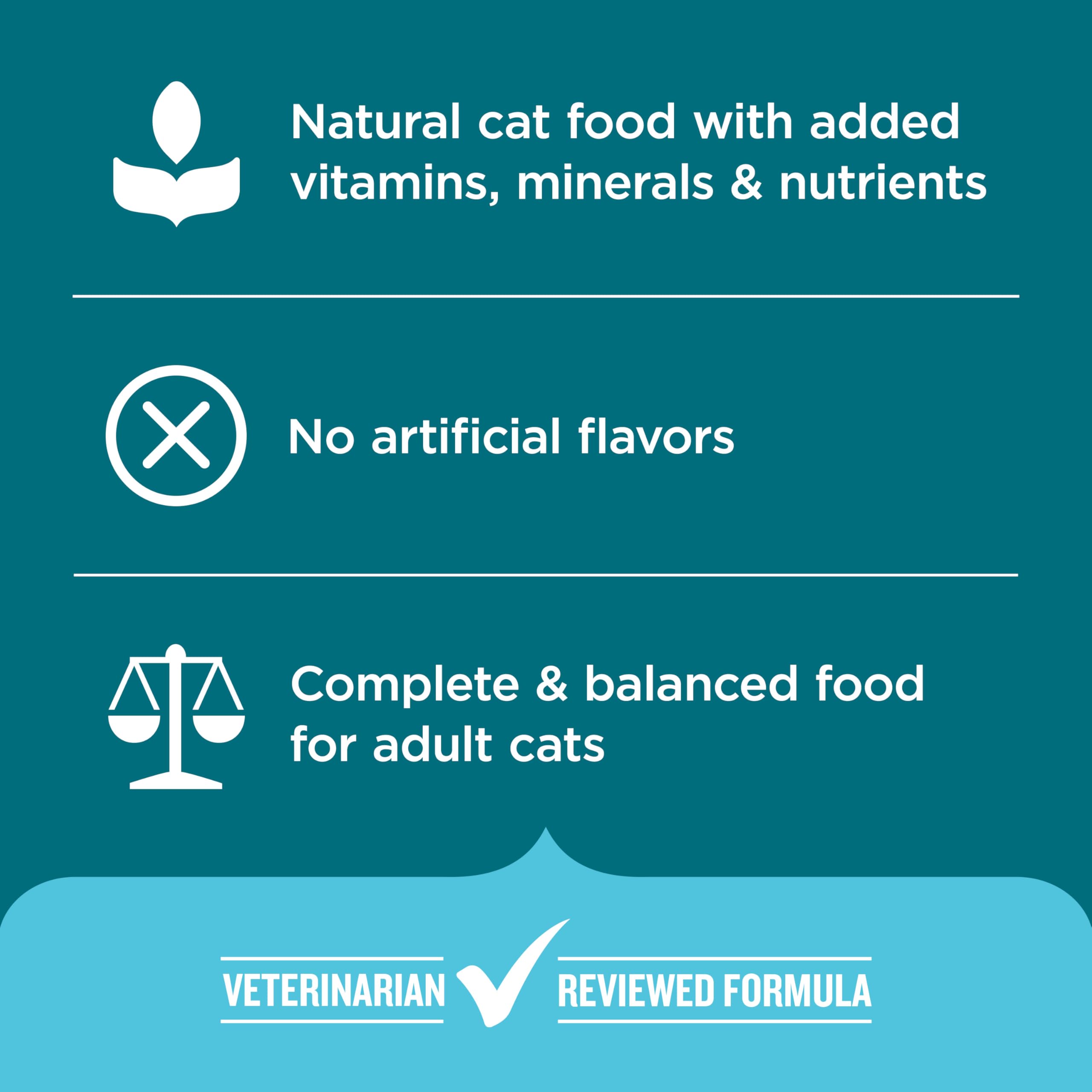 Nutrish Rachael Ray natural cat food with added vitamins and minerals