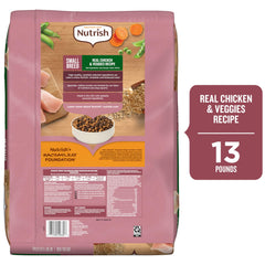 Nutrish Rachael Ray vet-reviewed formula supports daily nutrition for small dogs