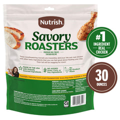Re-sealable bag close-up emphasizes freshness and convenient portioning for daily treats.