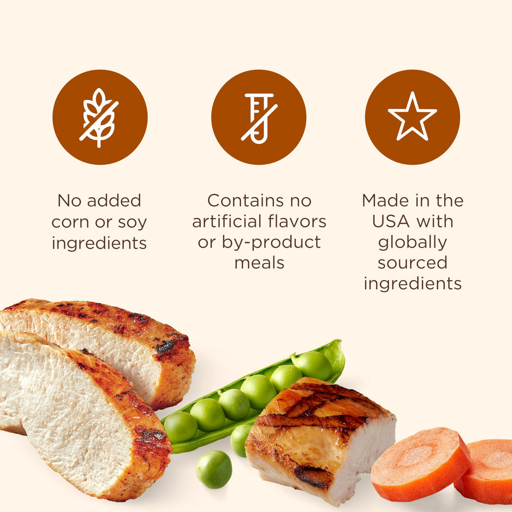 Nutrish Soup Bones USA-made production uses wholesome ingredients.