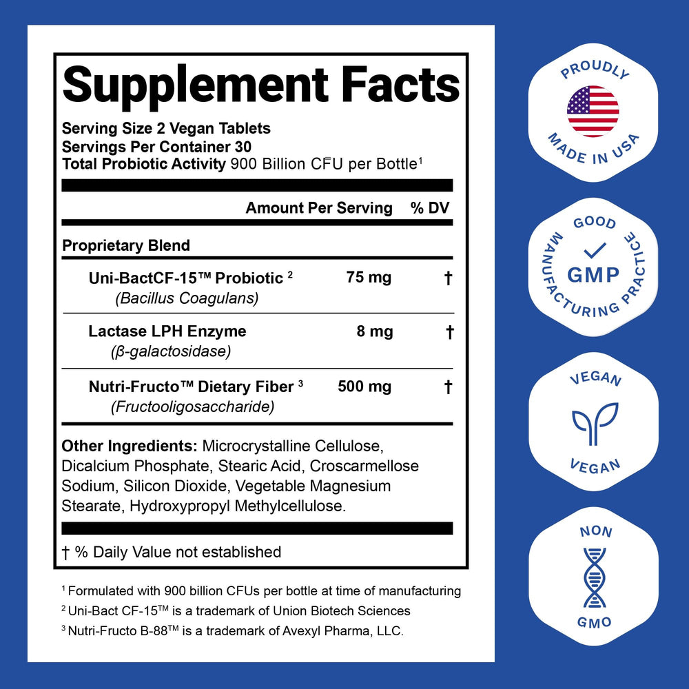 Nutrition Essentials Probiotics UNI-BACT CF15 strains illustrated for gut resilience