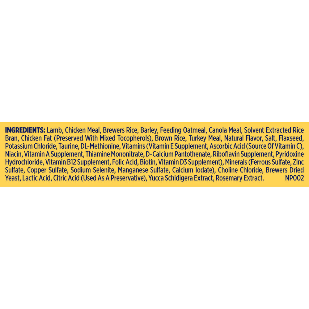Nutrition panel highlights added vitamins and minerals.