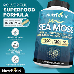 Nutrivein bladderwrack ingredient image emphasizing mineral support