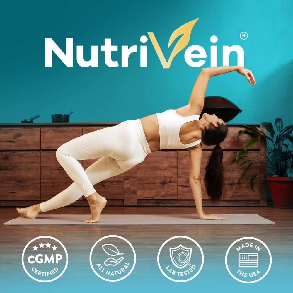 Nutrivein cGMP certified facility seal underscoring quality manufacturing
