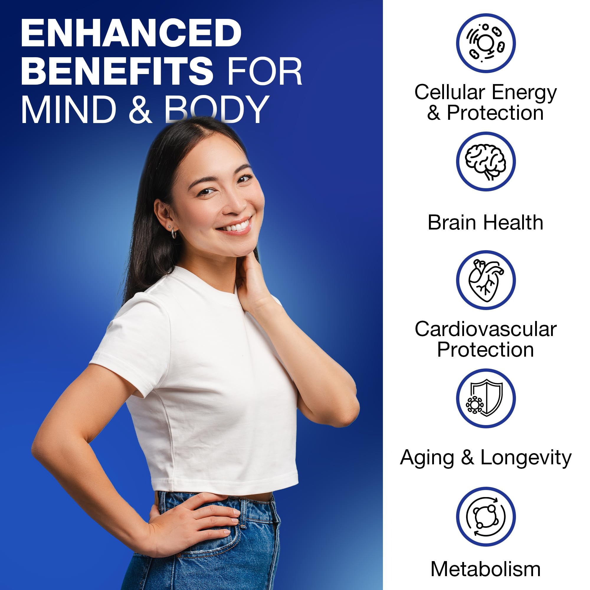Nutrivein NAD+ Resveratrol capsules arranged for daily wellness