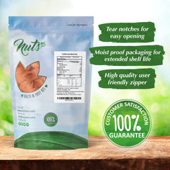 NUTS U.S. apricots close-up highlight moist flesh and natural sweetness.