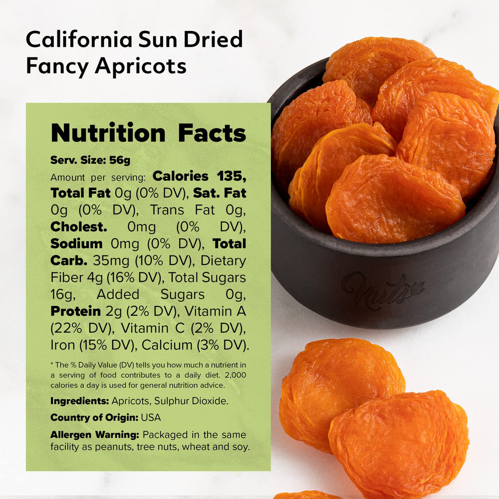 NUTS U.S. apricots served with yogurt for a fruity breakfast boost.