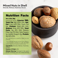 NUTS U.S. crack-open-shell image highlights crunch and aroma.