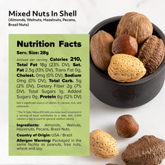 NUTS U.S. jumbo-size-in-shell shown for a hearty, shareable treat.