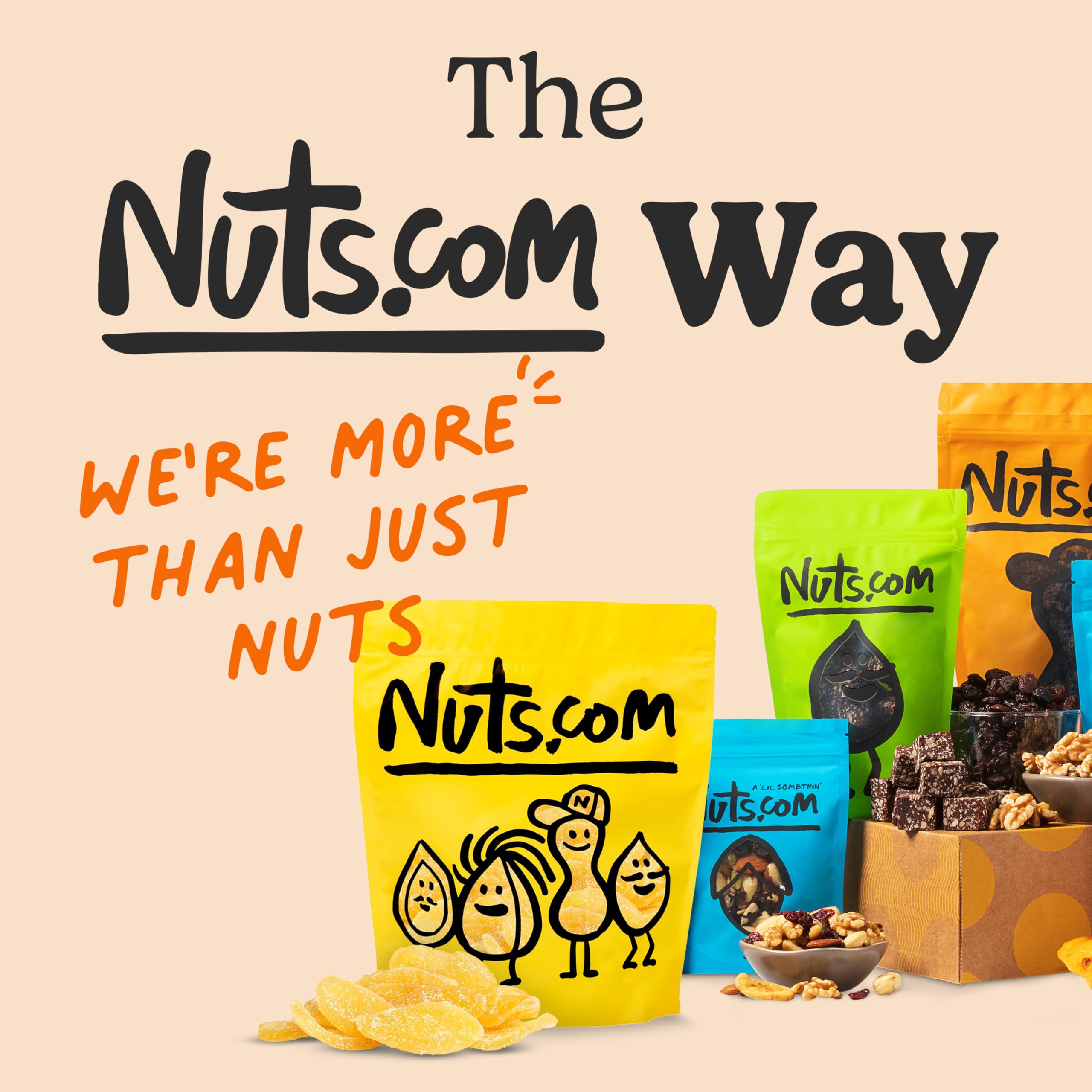 Nutscom crystallized ginger in a hot tea cup for a flavor boost.
