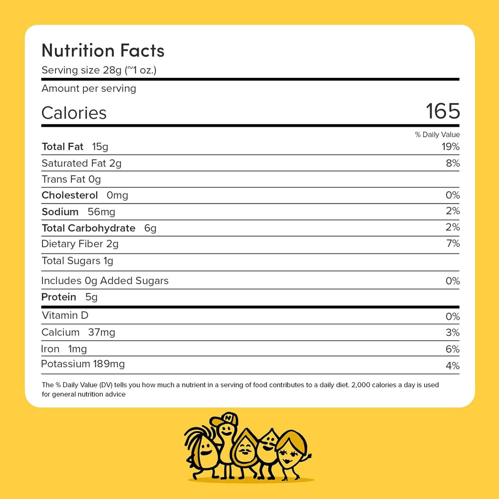 Nuts.com Individual 1.5oz snack packs keep portions controlled and mess-free.