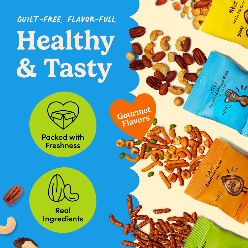 Nuts.com snack box includes apple pie crunch for a dessert-like bite