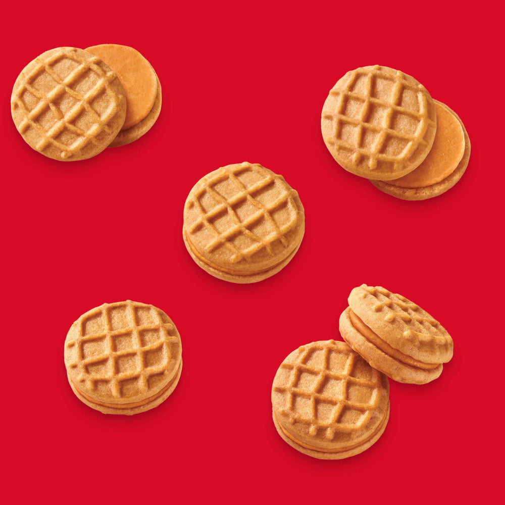 Nutter Butter Bites crunchy sandwich cookies surface
