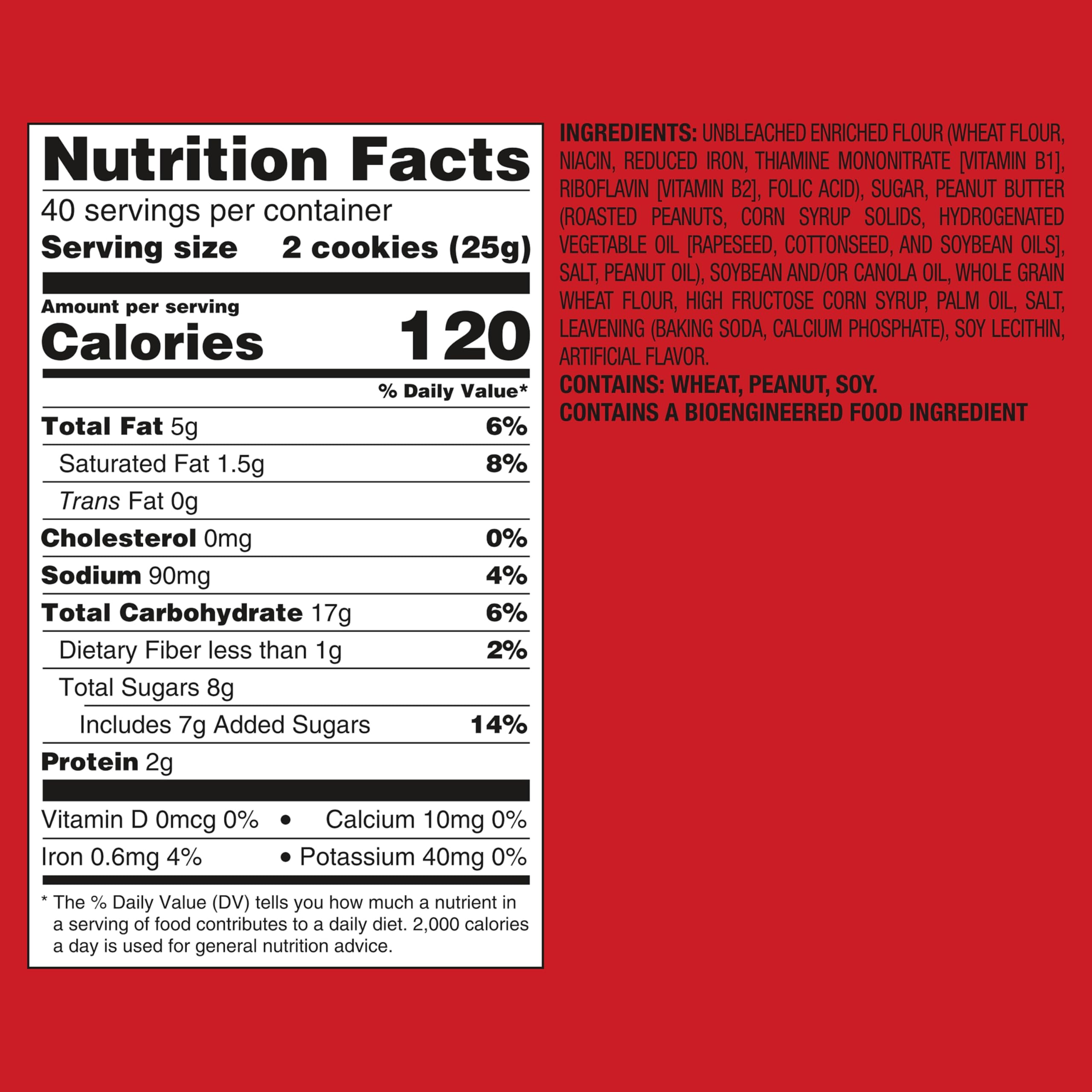 Nutter Butter single snack pack ideal for lunch boxes.