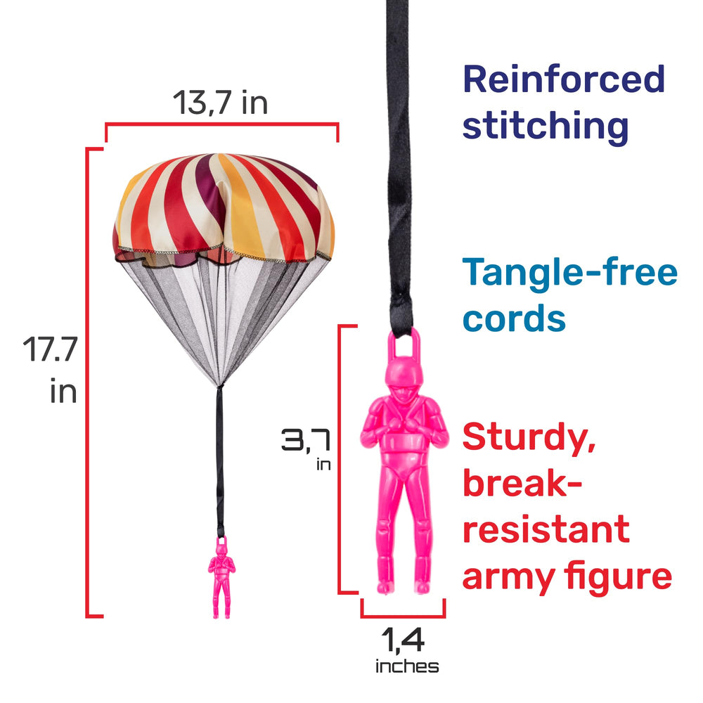 Nutty Toys parachute toy durable BPA-free plastic safety