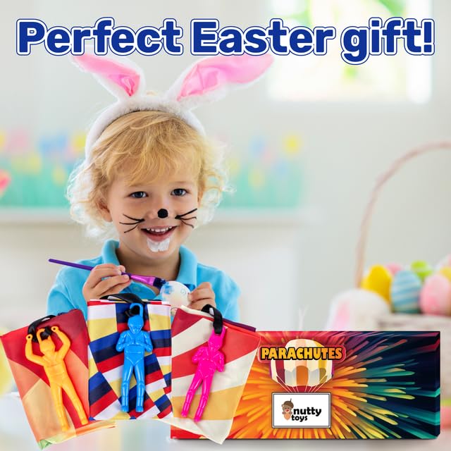 Nutty Toys parachute toy Easter basket stuffer option