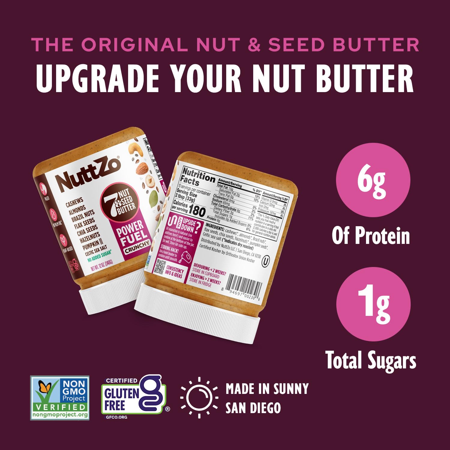 NuttZo over oats boosts texture and energy for breakfast.