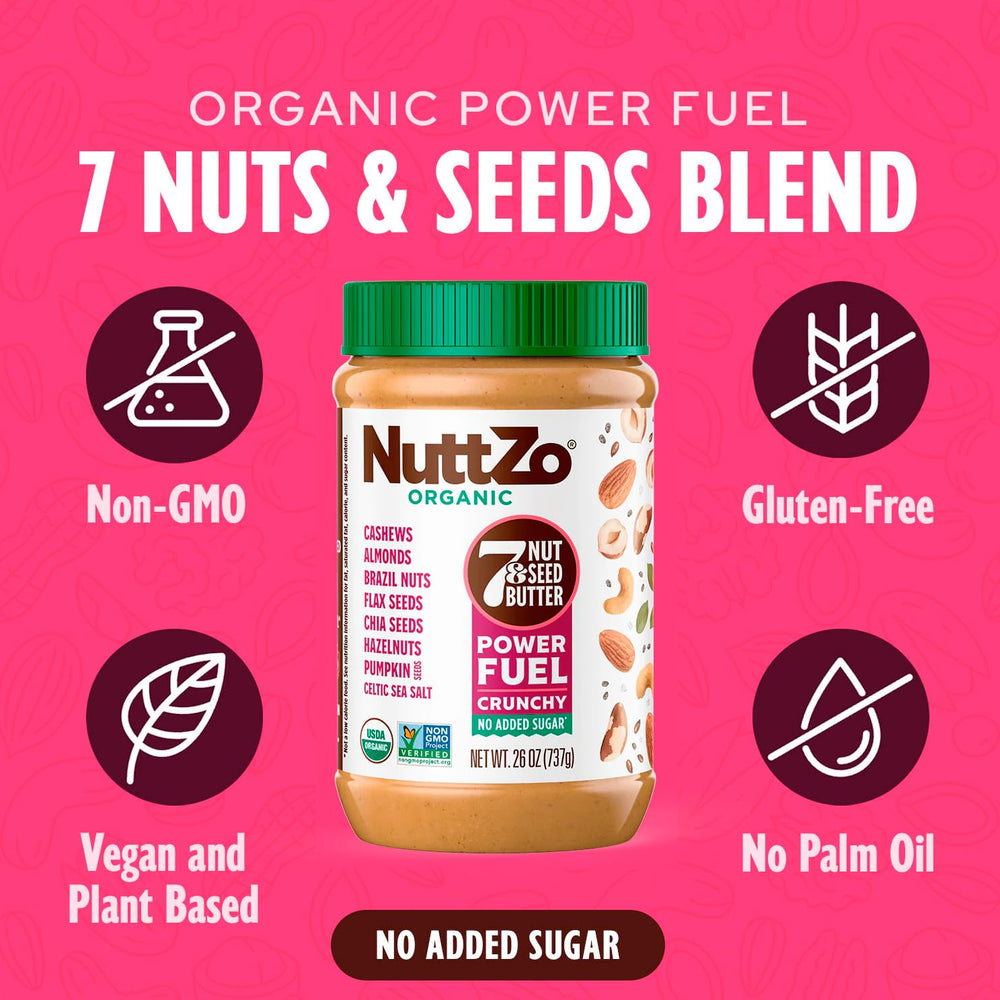 NuttZo Power Fuel spoonful serving, great workout fuel.