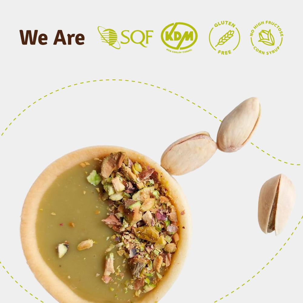 Nuuva Pistachio Spread served in a dessert dish.
