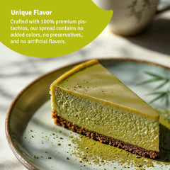 Nuuva Pistachio Spread packaging, premium quality presentation.