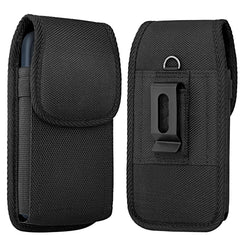 NUVAVO holster for large iPhone with belt clip keeps device secure during activities