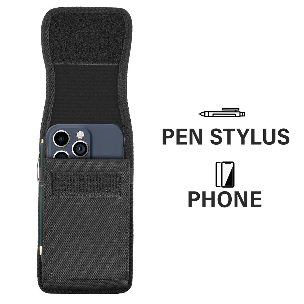 Rugged nylon material of NUVAVO holster designed for daily wear