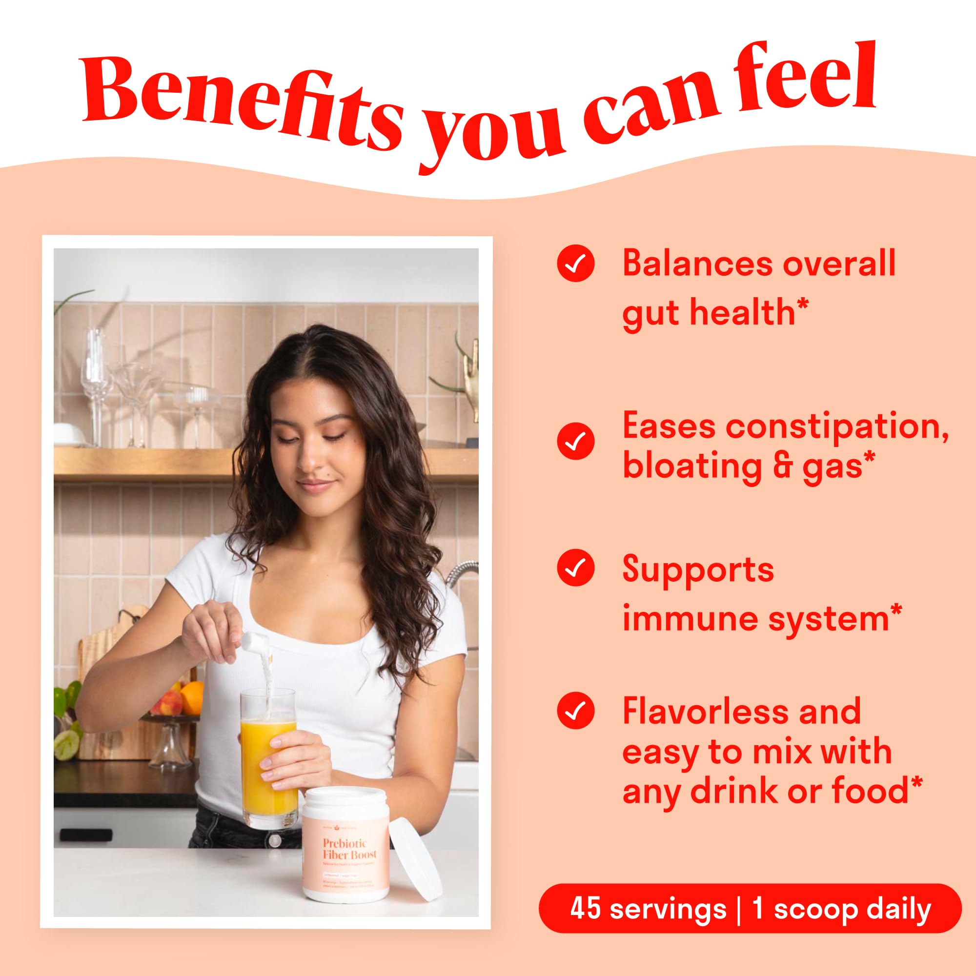 Nuven Naturals powder dissolving in beverage for effortless daily use