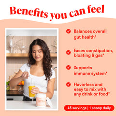 Nuven Naturals powder dissolving in beverage for effortless daily use