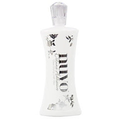 Nuvo Deluxe Adhesive bottle with built-in brush provides precise, long-lasting bonding for paper and fabric projects.
