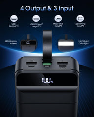Nuxgal Power LED digital display shows remaining energy at a glance.