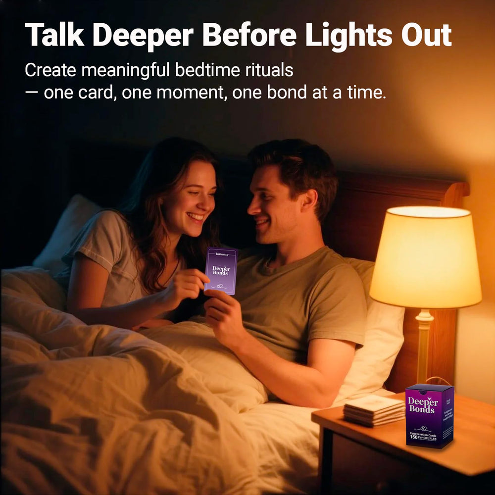 Nuyviare nightstand-ready deck fits any space for quick conversations.