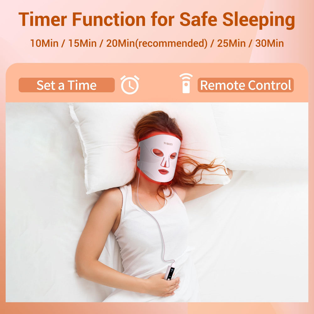 NVBOTY mask soft silicone panel feels gentle on sensitive skin
