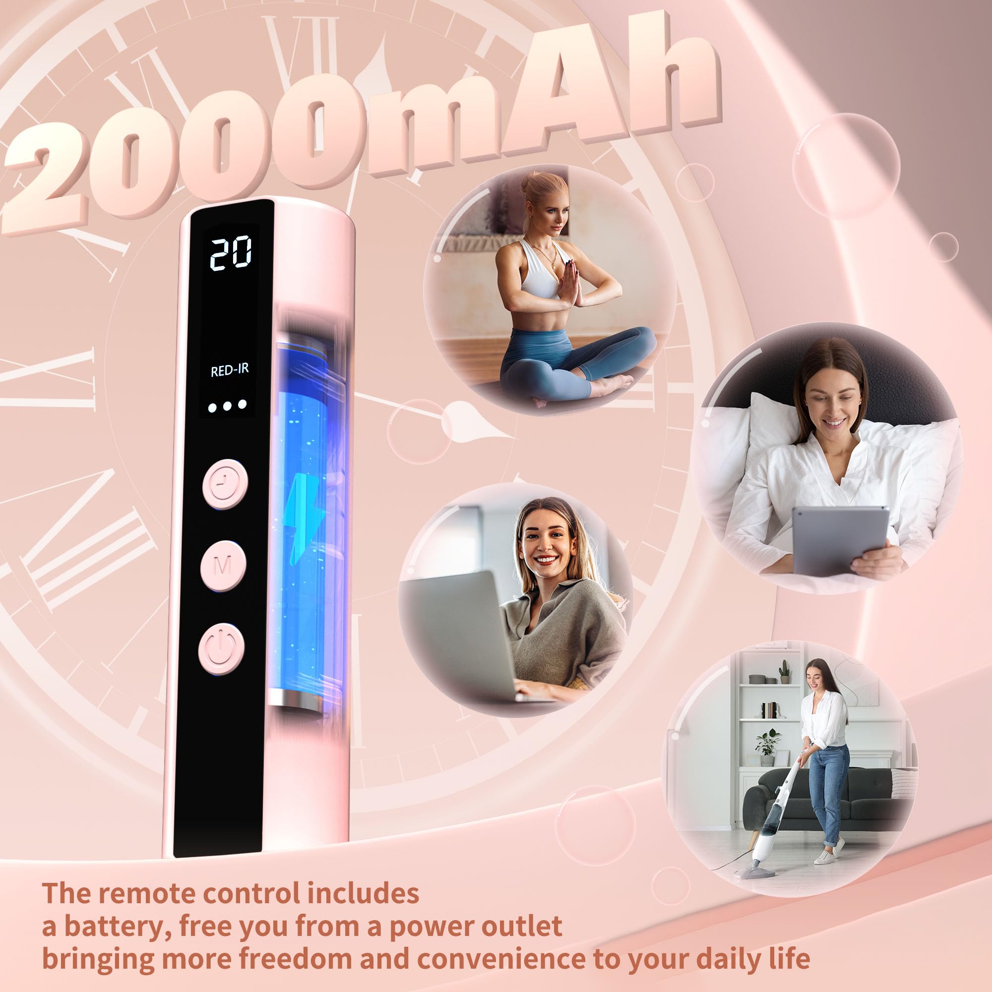 NVBOTY mask travel-friendly design enables at-home spa-like sessions
