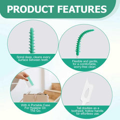 NXPPYY dual-head design enhances cleaning in hard to reach gaps