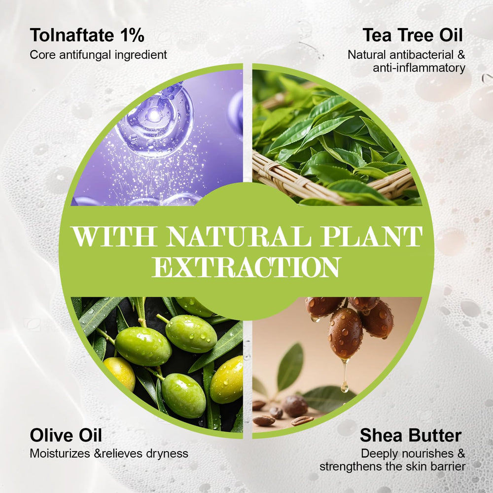 NXPPYY tea tree oil soap close-up showing natural texture