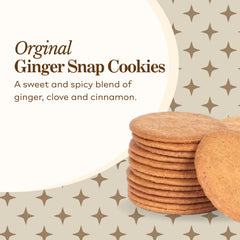 Authentic Nyakers Swedish ginger snaps in traditional thin form.
